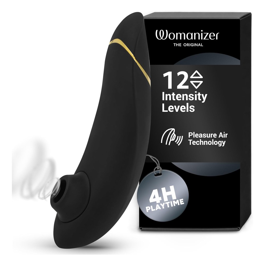 Womanizer Premium, stimulateur clitoridien a ondes de pression