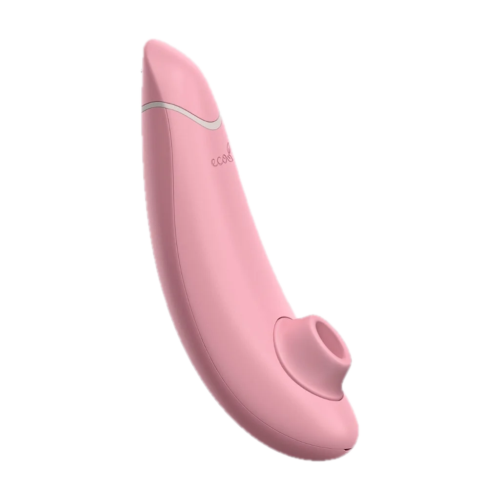 Womanizer Premium Eco, stimulateur clitoridien rose en Biolene